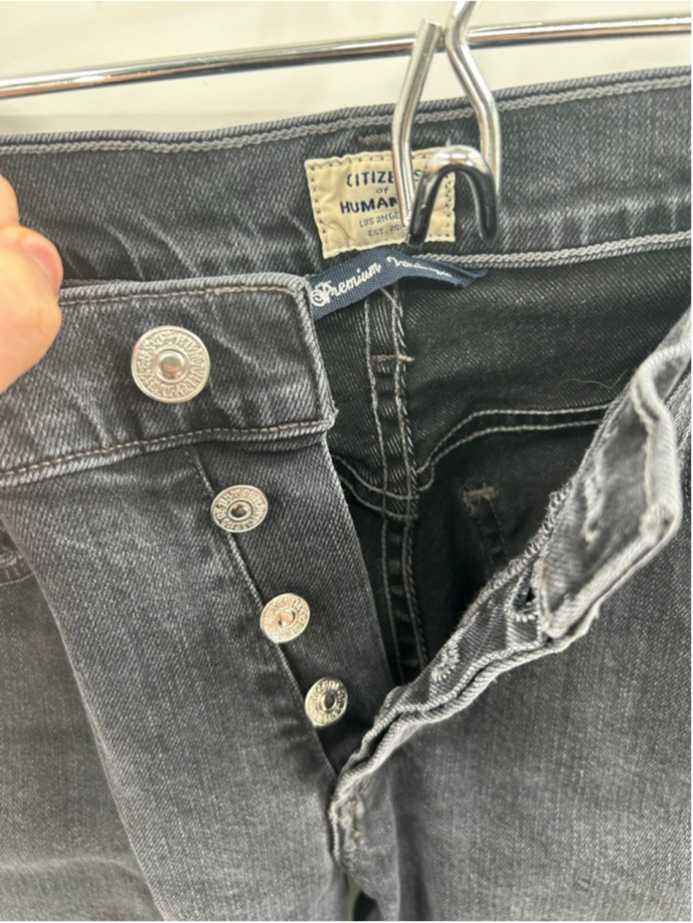 Women's Citizens of Humanity Jeans Size 25 Gray - Picture 6 of 9
